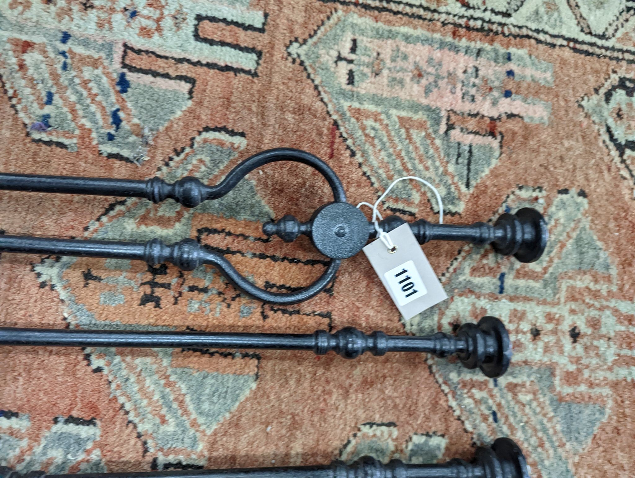 A set of three fire irons (3)